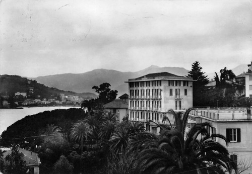 Cartolina Rapallo Istituto Suore Orsoline 1959