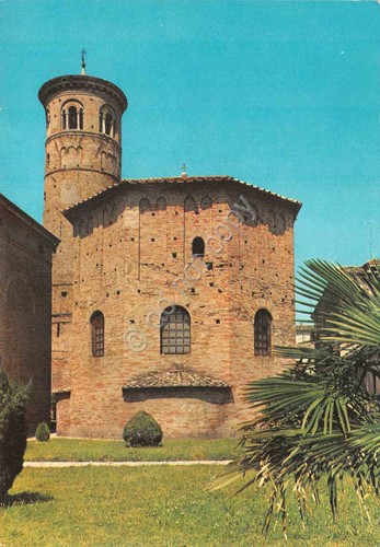 Cartolina Ravenna Battistero della Cattedrale