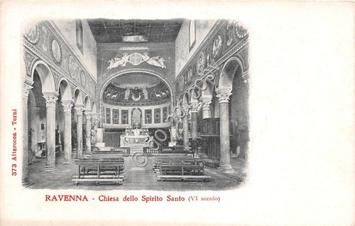 Cartolina Ravenna Chiesa dello Spirito Santo Alterocca