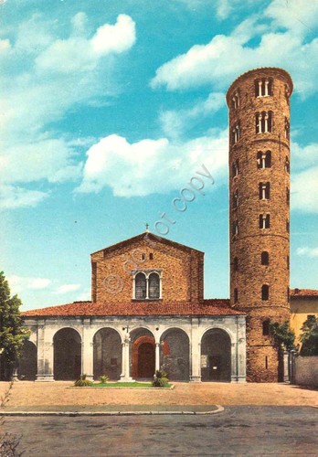 Cartolina Ravenna S. Apollinare Nuovo Basilica
