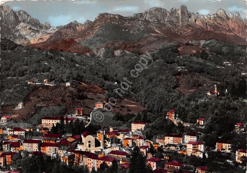 Cartolina Recoaro Terme panorama 1956 (Vicenza)