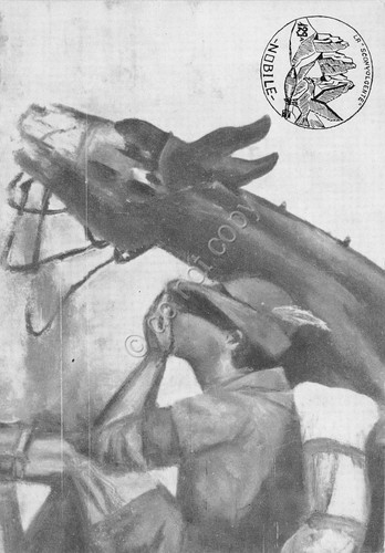 Cartolina Reggimentale 129° Compagnia - La sconvolgente Nobile - anni …