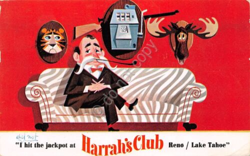Cartolina Reno Harrah's Club 1956