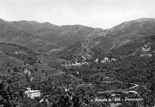 Cartolina Reppia Panorama 1975