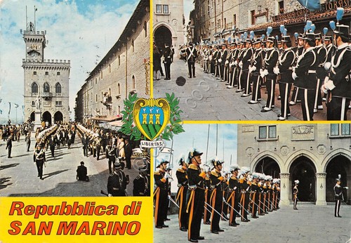 Cartolina Repubblica di San Marino Cambio dei Reggenti Le Milizie …