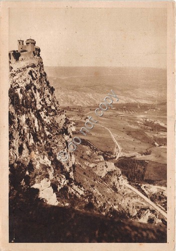 Cartolina Repubblica di San Marino Rocca e Rupe