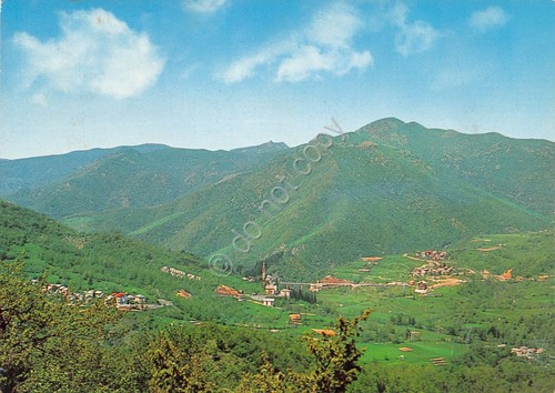 Cartolina Rezzoaglio e frazioni Panorama 1978