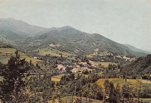 Cartolina Rezzoaglio Panorama da Casaleggio 1979