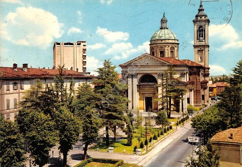 Cartolina Rho Santuario dell'Addolorata (Milano)