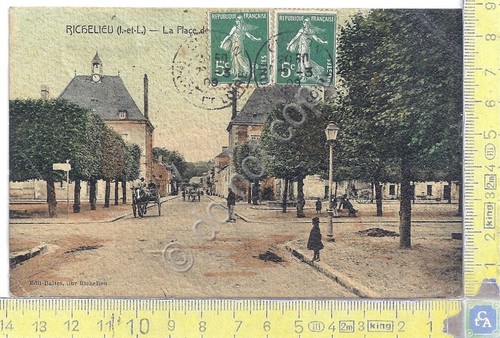 Cartolina Richelieu - Colored - Carrosse - Vg France Congo …