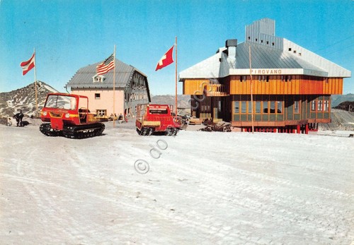 Cartolina Rifugio Pirovano Passo Stelvio 1967