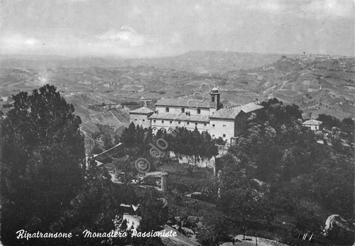 Cartolina Ripatransone Monastero Passioniste 2005