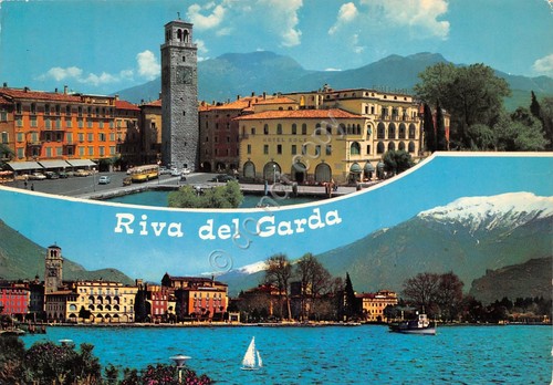 Cartolina Riva del Garda vedute 1971 (Trento)