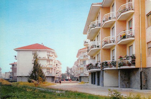 Cartolina Rivarolo Canavese Via Gobetti