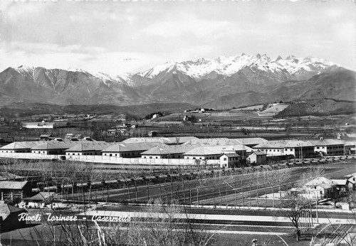 Cartolina Rivoli Torinese Casermette