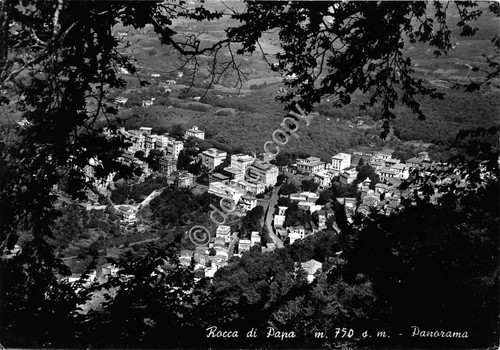 Cartolina Rocca di Papa Panorama anni '70