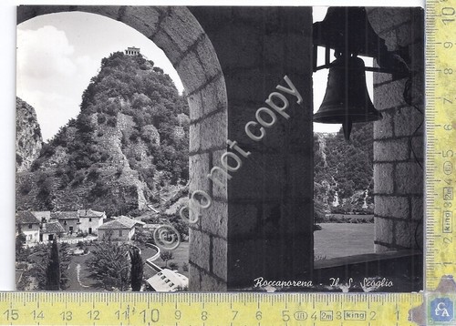 Cartolina Roccaporena - Sacro Scoglio - anni '50 (Perugia)
