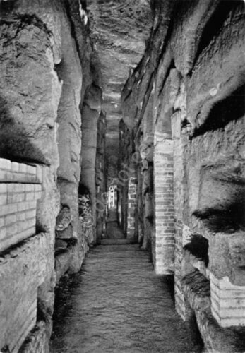 Cartolina Roma Catacombe San Callisto 1963