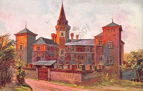 Cartolina Roma Esposizione 1911 - Piemonte