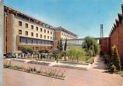 Cartolina Roma Eur Istituto Mater Dolorosa 1970 segni