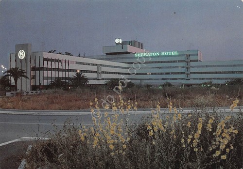 Cartolina Roma Sheraton Hotel 1986