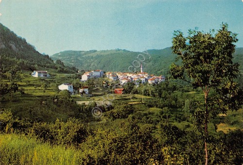 Cartolina Ronco Scrivia Piatrafraccia Panorama 1975