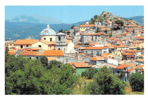 Cartolina Rotonda Potenza Panorama