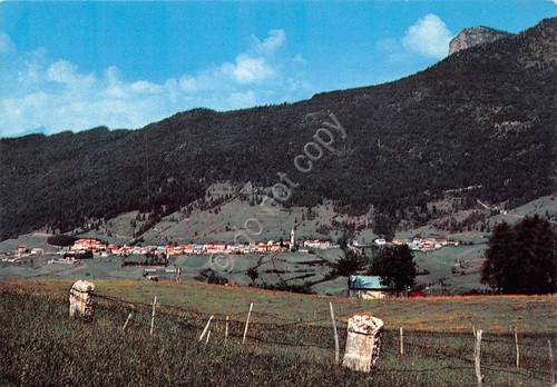 Cartolina Rotzo Panorama con Cima Campolongo