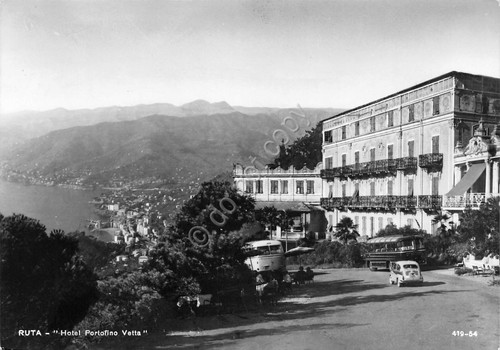 Cartolina Ruta Hotel Portofino Vetta 1962