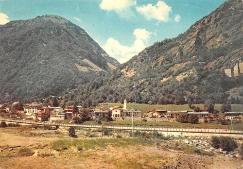 Cartolina S. Anna di Valdieri Panorama 1972 (Cuneo)