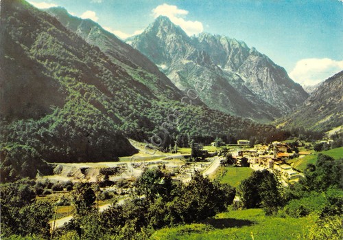 Cartolina S. Anna di Valdieri panorama (Cuneo)