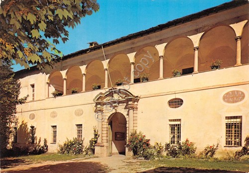 Cartolina S. Bartolomeo Certosa di Pesio entrata 1985