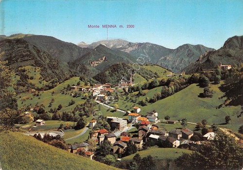Cartolina S. Brigida panorama anni '60
