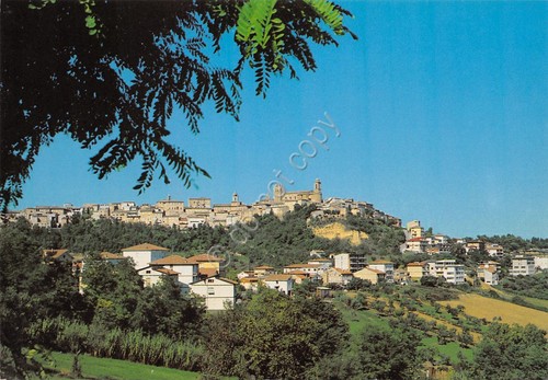 Cartolina S. Elpidio a Mare panorama paese case