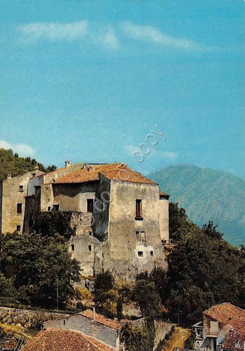 Cartolina S. Martino Valle Caudino Castello feudale anni '80