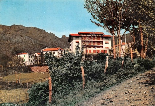Cartolina S. Stefano d' Aveto Hotel S. Lorenzo panorama 1970 …