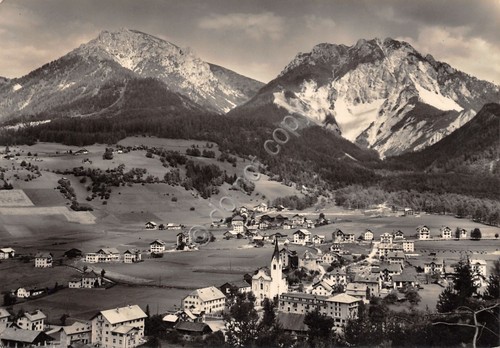 Cartolina S. Vigilio di Marebbe panorama parziale Paraccia Piz da …