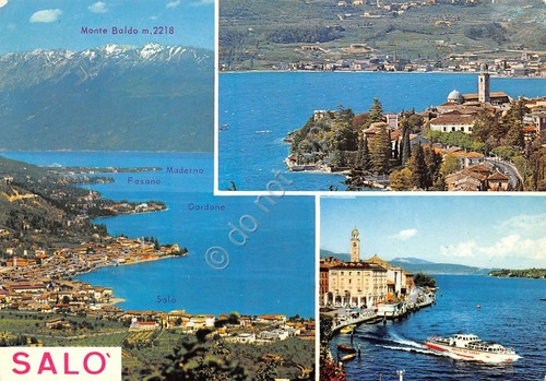 Cartolina Sal? Lago di Garda Vedute 1969 (Brescia)
