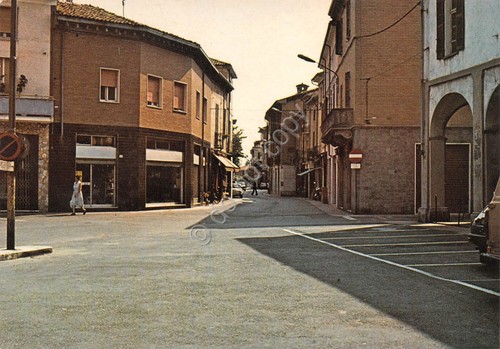 Cartolina Sale Alessandria Via Roma
