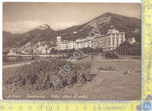 Cartolina Salerno - Lungomare - anni '30