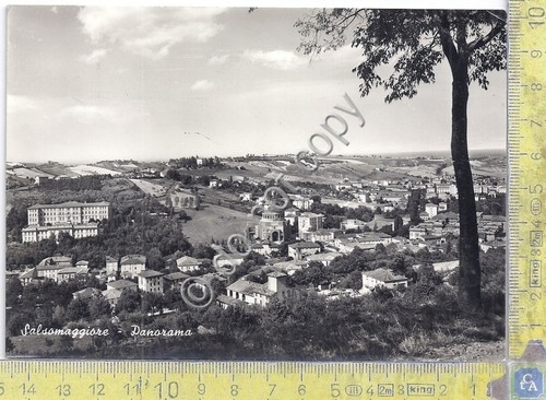 Cartolina Salsomaggiore - Panorama - 1957 (Parma)