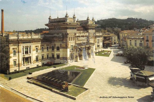 Cartolina Salsomaggiore Terme Archivio IAT Timbro filatelico 2011