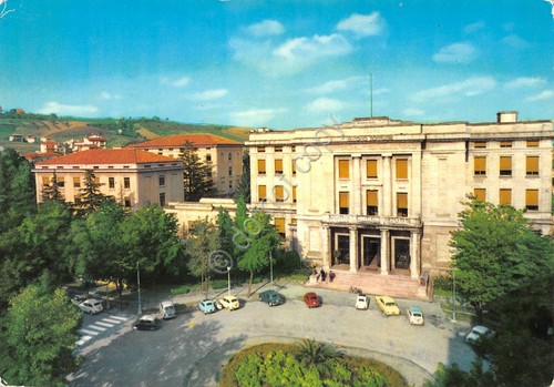 Cartolina Salsomaggiore Terme Previdenza Sociale 1965