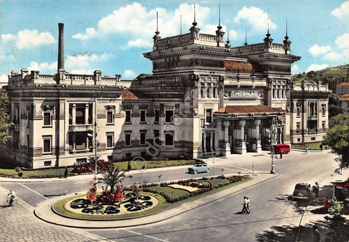 Cartolina Salsomaggiore Terme Terme Berzieri 1962 (Parma)
