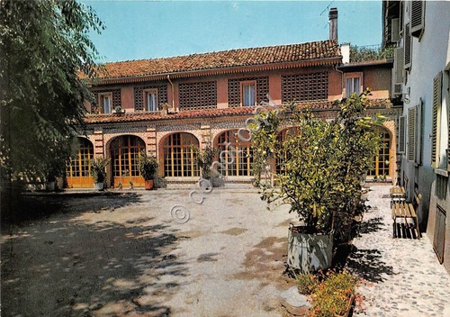 Cartolina San Desiderio di Calliano Casa di Riposo Accomazzo 1980