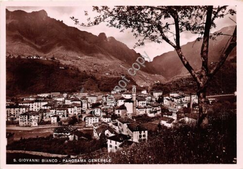 Cartolina San Giovanni Bianco Panorama 1949