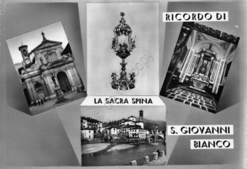 Cartolina San Giovanni Bianco vedute 1962