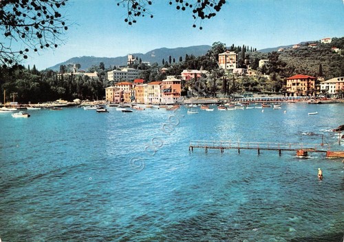 Cartolina San Michele di Pagana particolare della baia