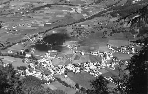 Cartolina San Vigilio di Marebbe Panorama aereo