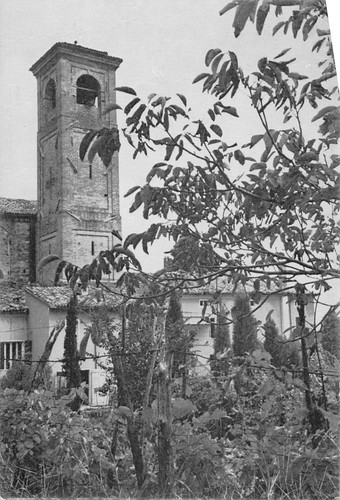 Cartolina San Vitale Braganza Chiesa Lato Sud